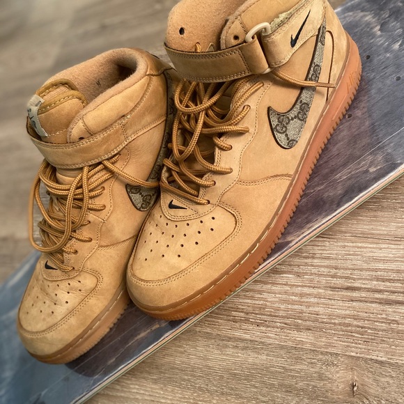 air force 1 tan gucci